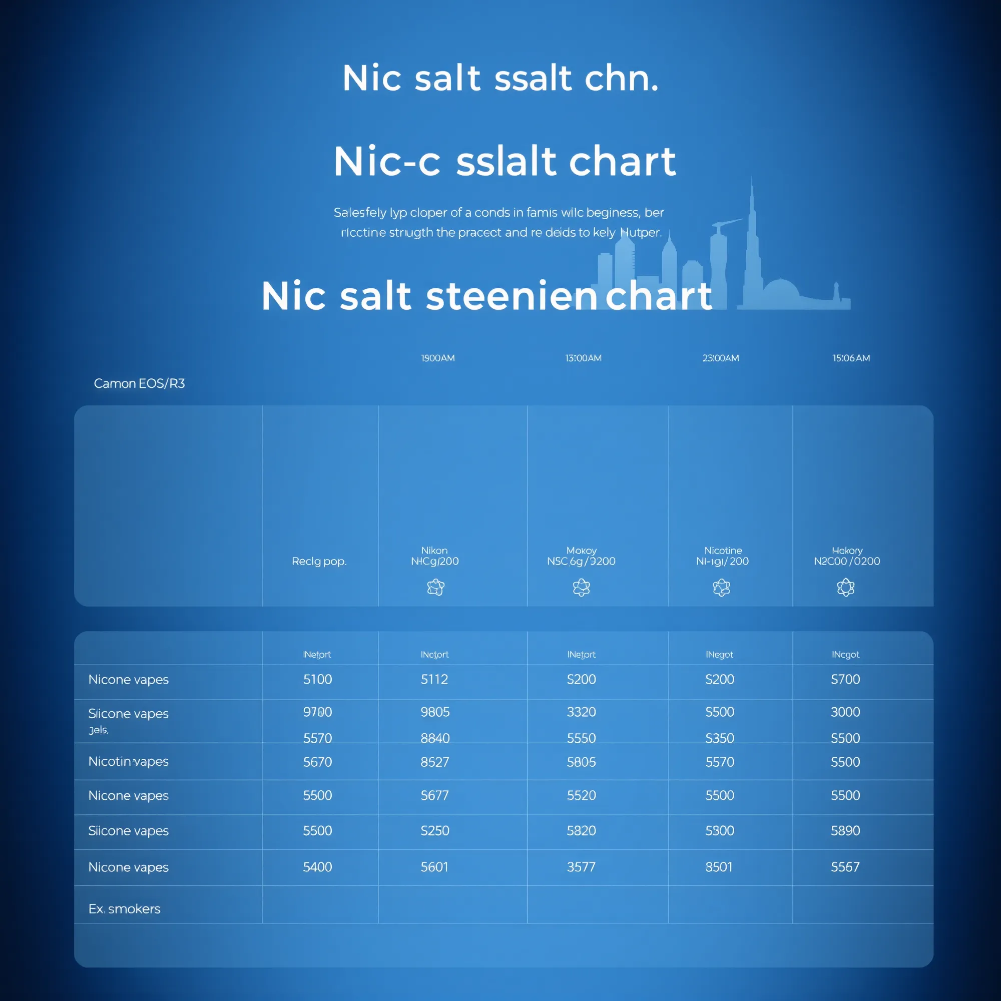Best Guide to Nic Salt Strength Chart for Beginners