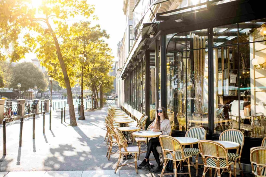 Paris France Left Bank Student Friendly Shopping