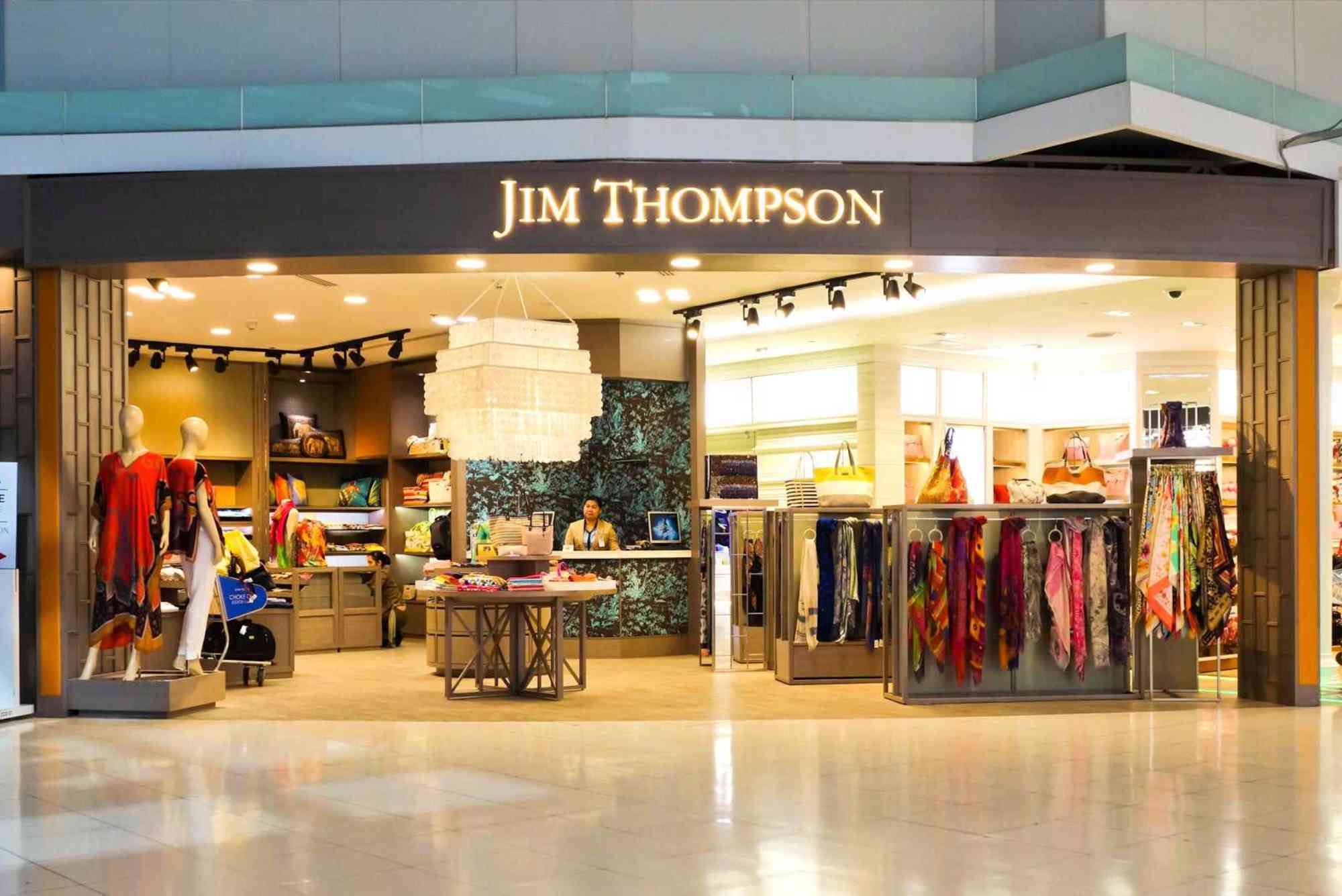 Thailand Silk Shopping Jim Thompson and Community Brands
