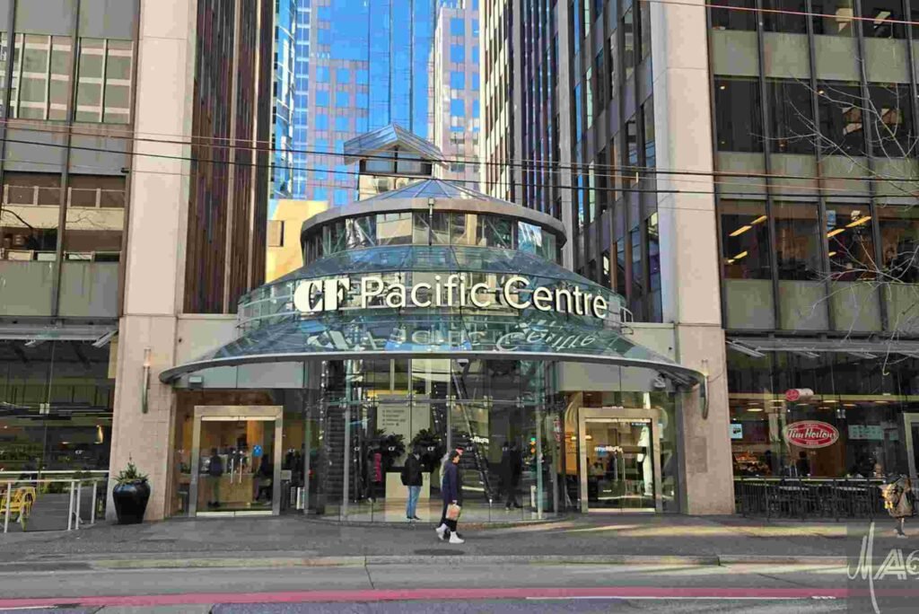 Pacific Centre Vancouver: Sart Route