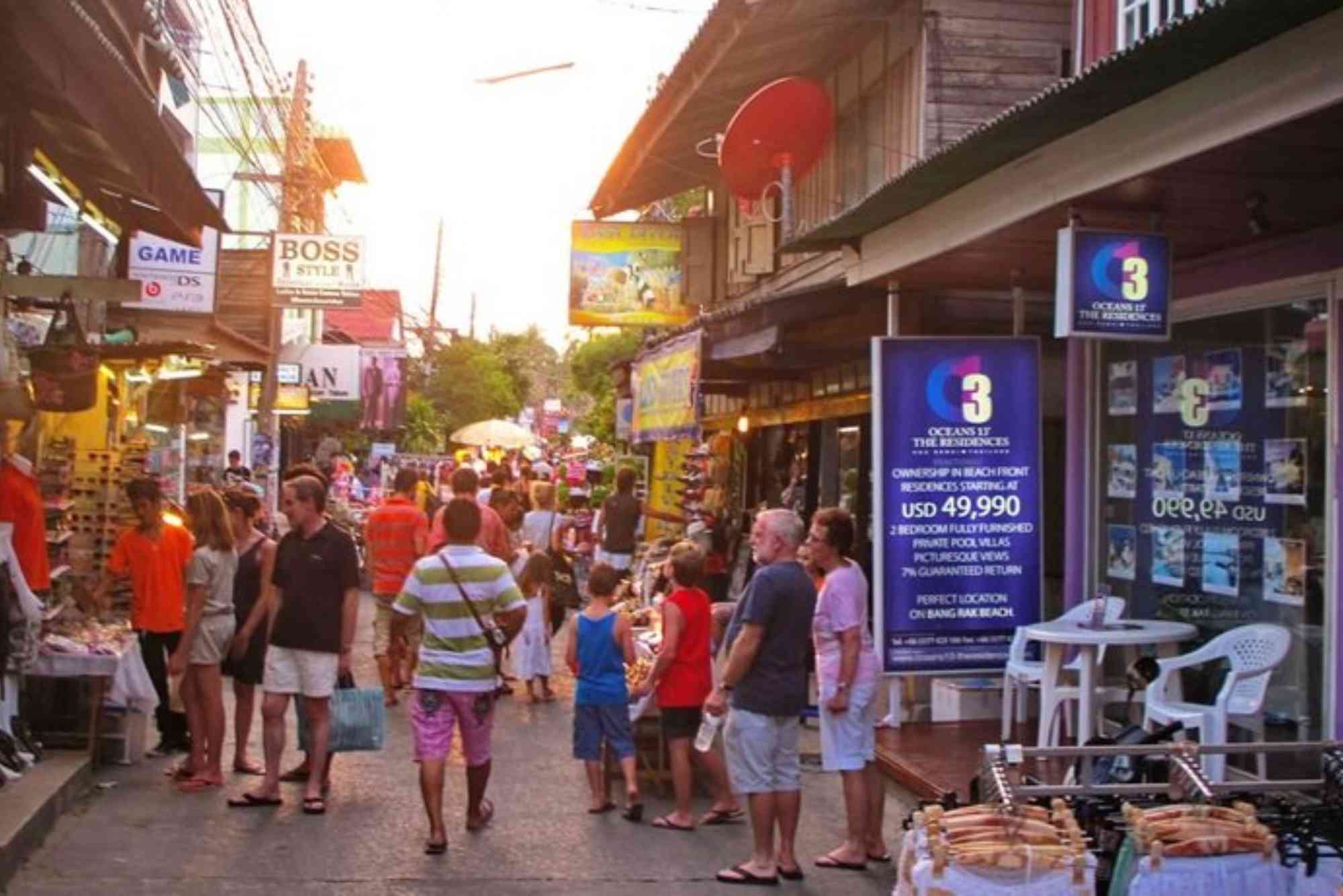 Thailand Samui Souvenirs and Rainy Day Malls
