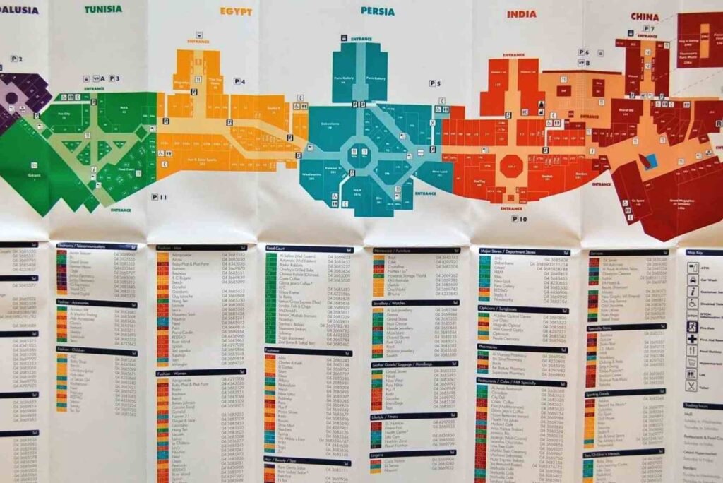 UAE Guide Mall of the Emirates Picks and Map