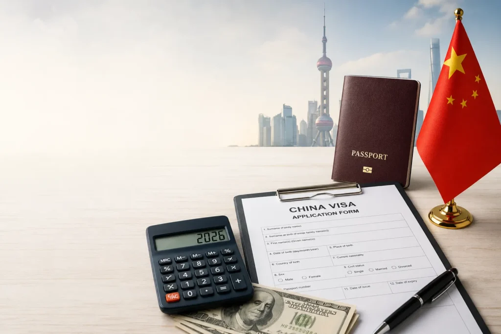 China Visa Application Price in 2026 Visa Charges and Fee Guide