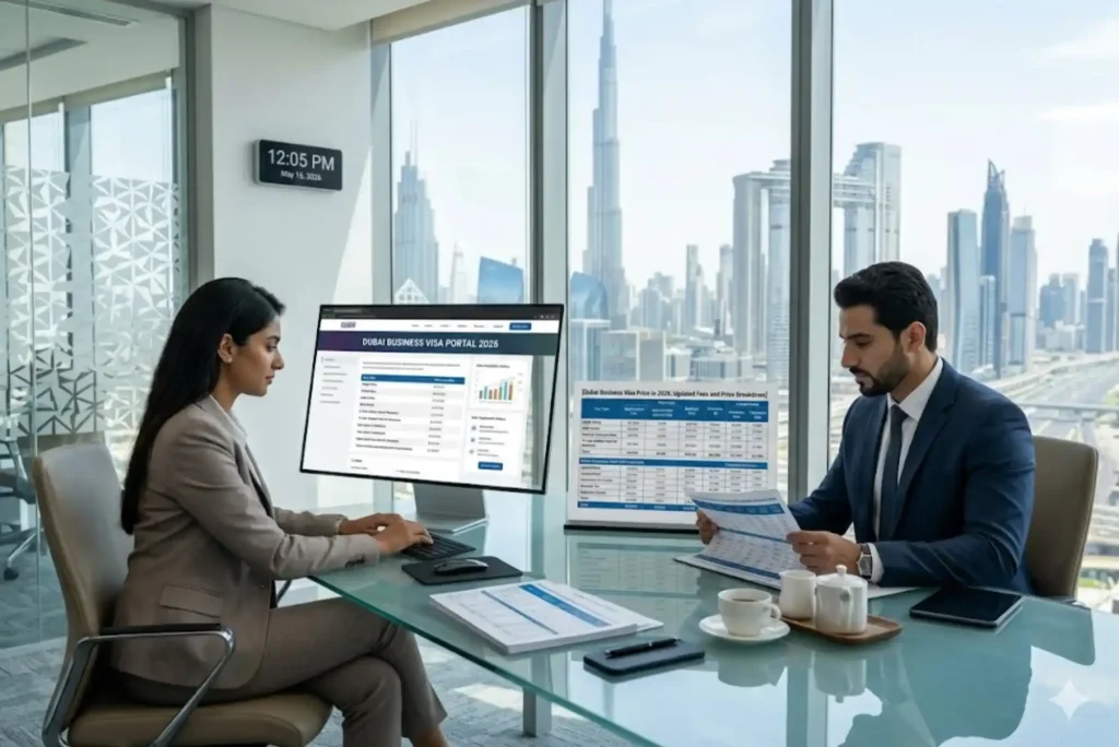 Dubai Business Visa Price in 2026