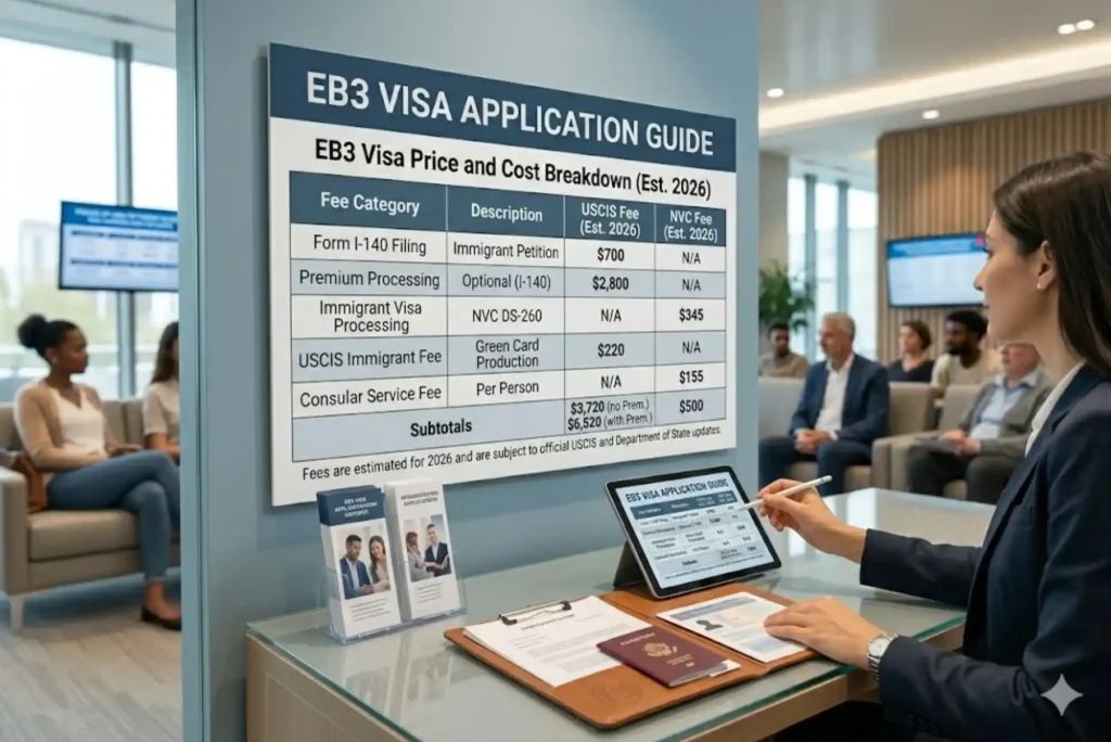 EB3 Visa Price in 2026